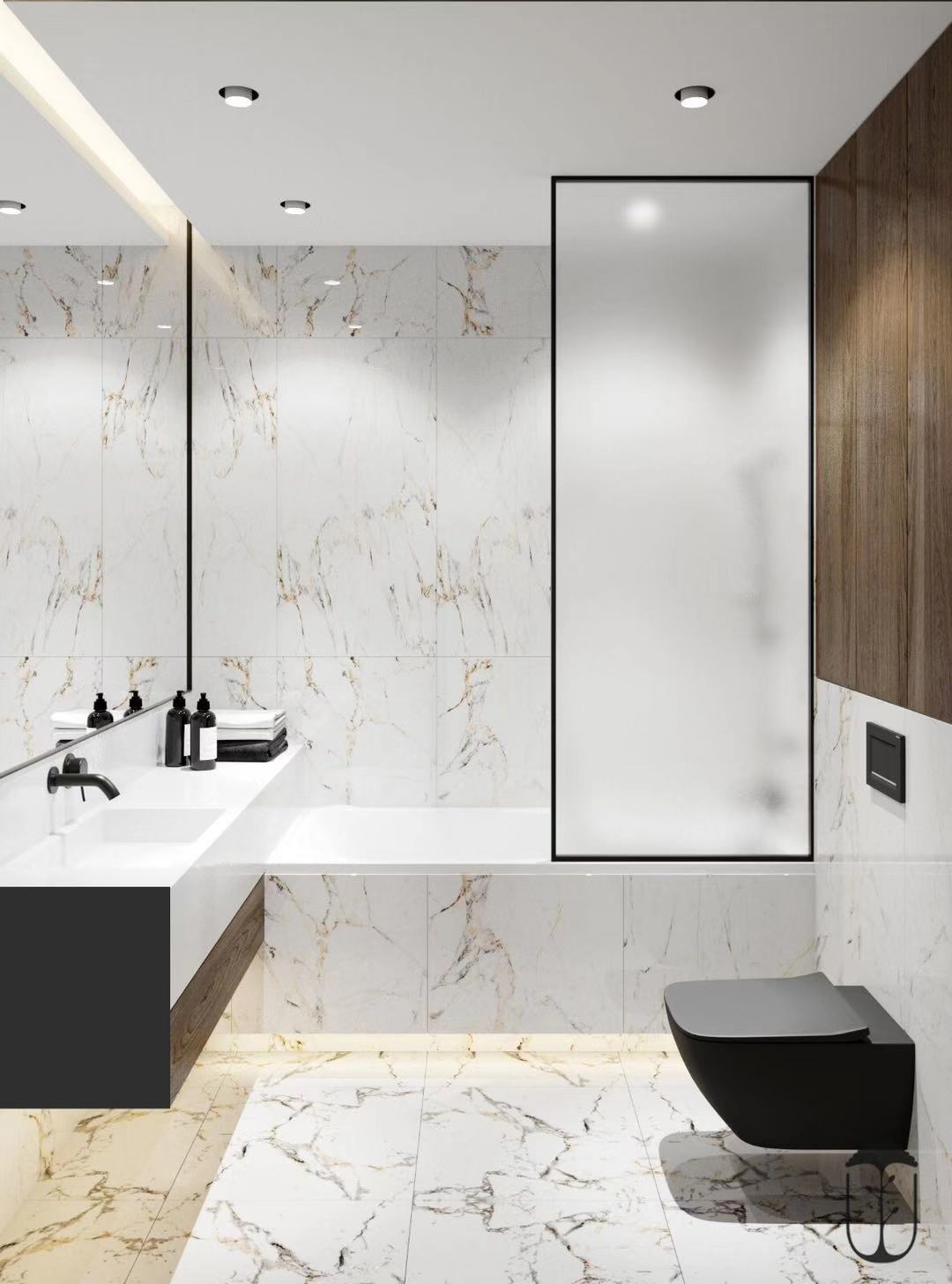 装修风格现代简约一房一厅,一眼就爱上小户型的装修