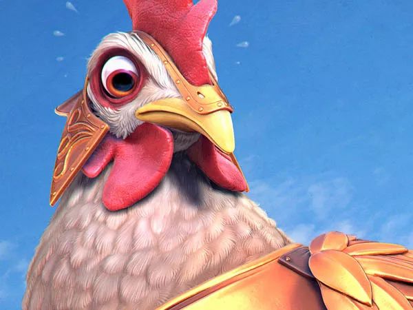 卡通插画欣赏图片,鸡插画元素