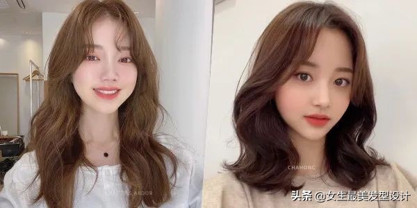 中长卷发扎温柔减龄披肩发,中长发成熟卷发教程