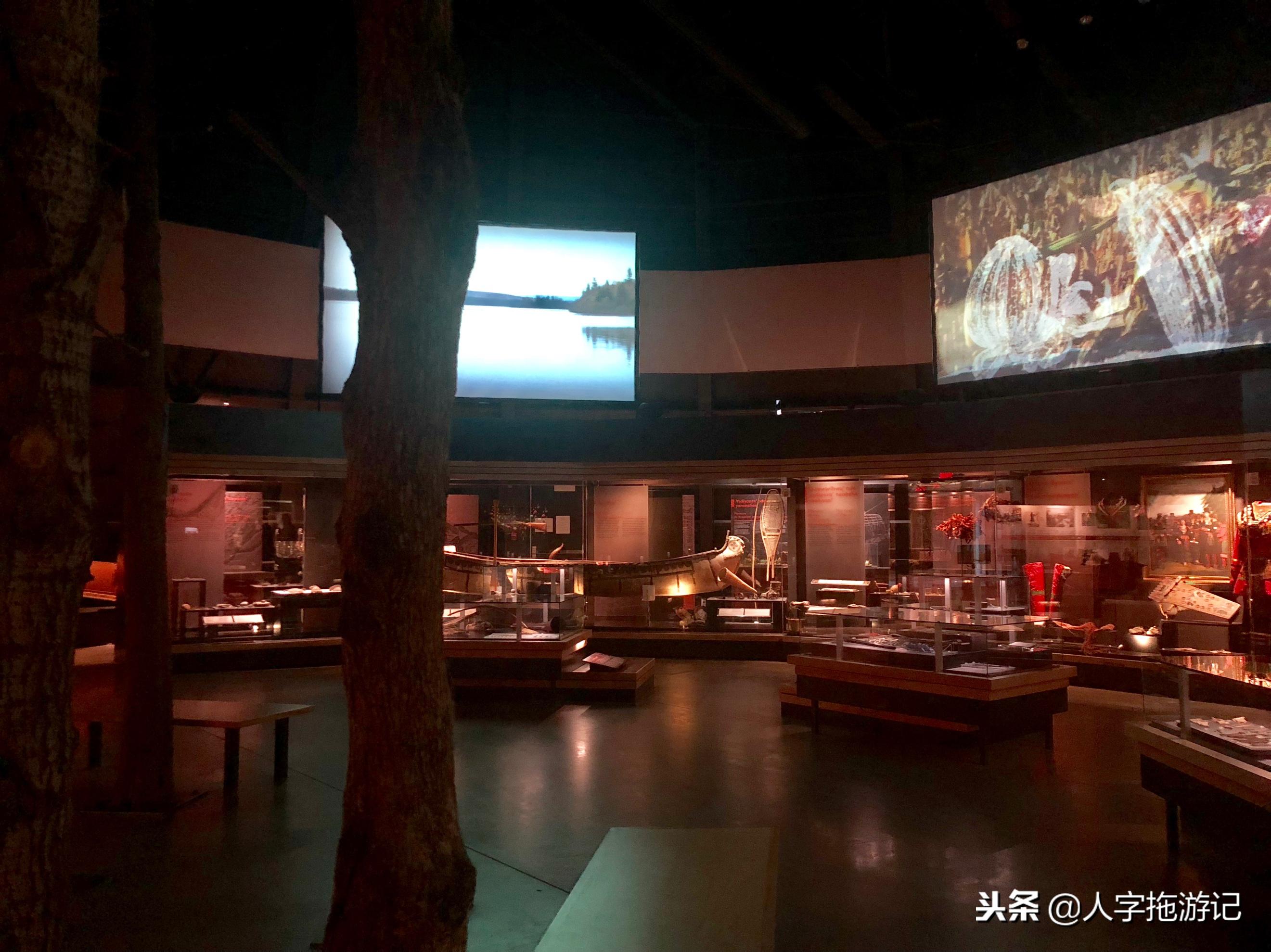 冬日极客，加拿大Wendake穿着狼爪去狼族