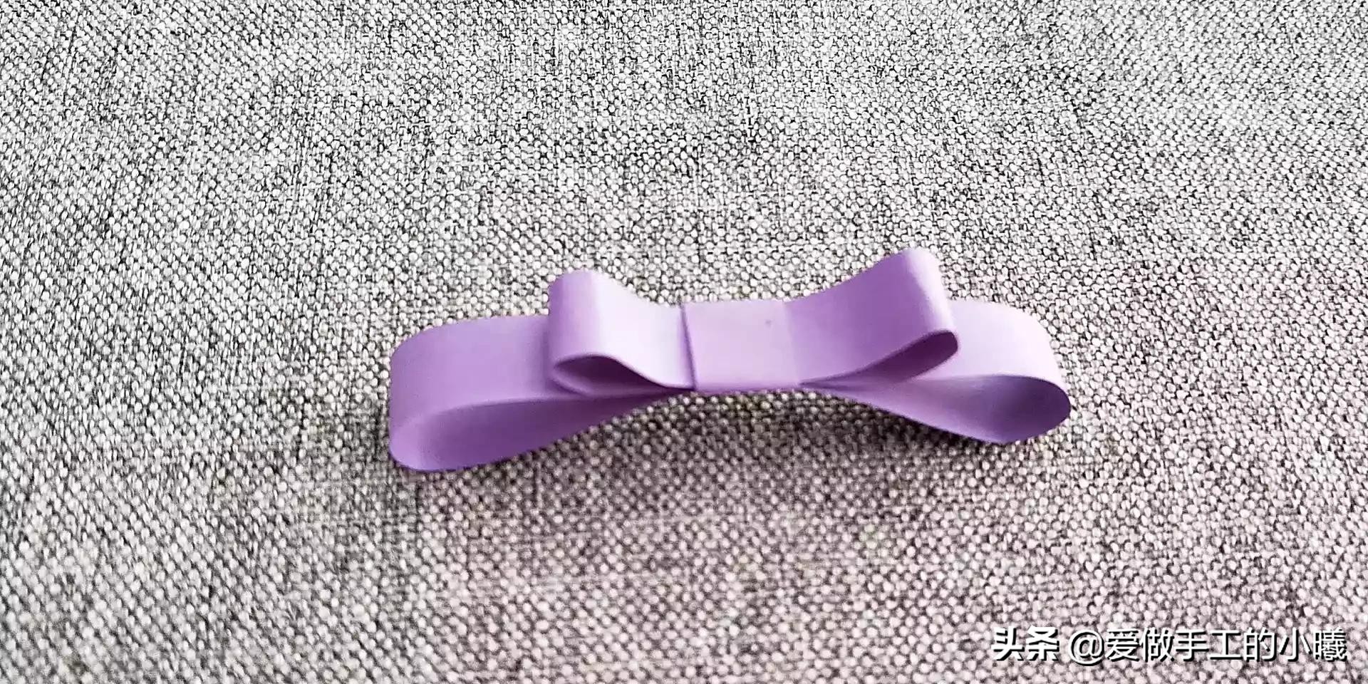 蝴蝶结折纸怎样贴在贺卡上好看,折纸简单又漂亮的蝴蝶结收纳盒