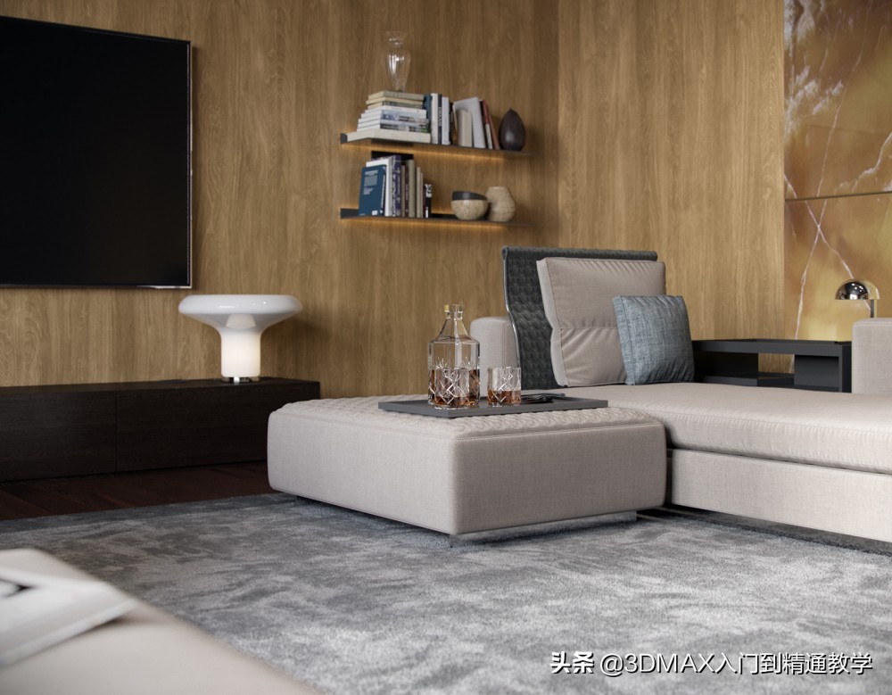 那些好看的效果图是怎么做的,耗时56小时才完成作品