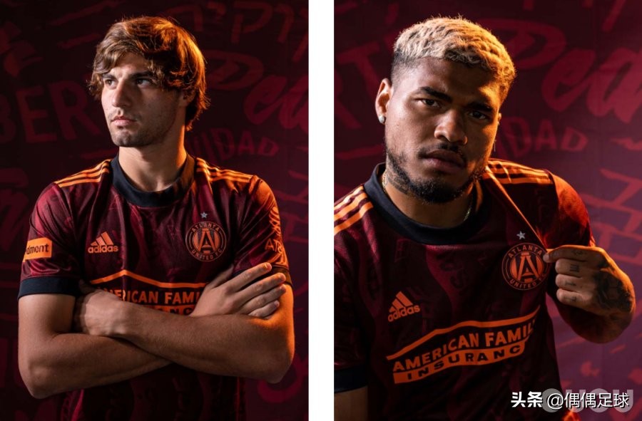 亚特兰大21-22新赛季球衣,亚特兰大客场球衣照片