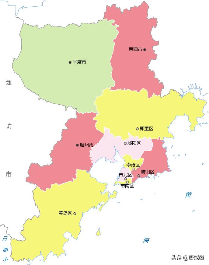 济南和青岛的交界城市,济南人口多还是青岛多