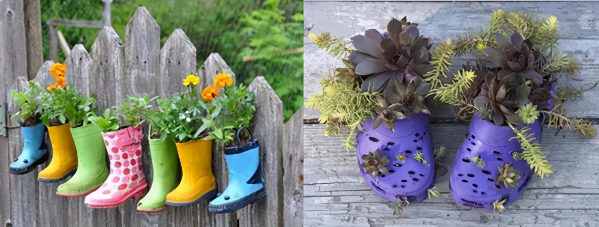 DIY自制花盆,让闲置品充满文艺气息