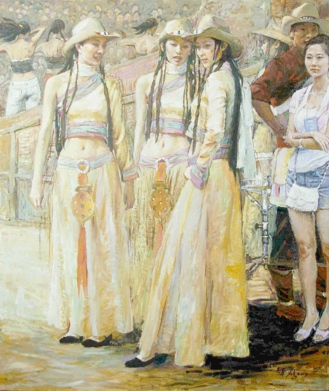 柠檬汁氤在水中　角落里美人如茵——画家赵鹰的写意油画