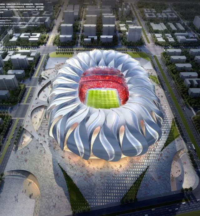 恒大最好的专业足球场,恒大足球场最新方案图