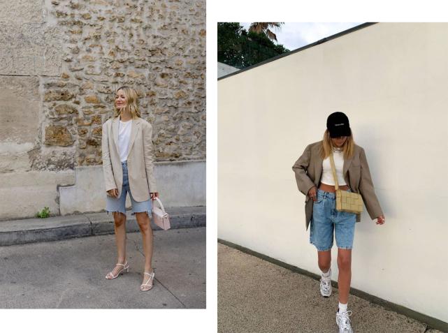 西装+短裤：爱上了这个春季的王牌组合