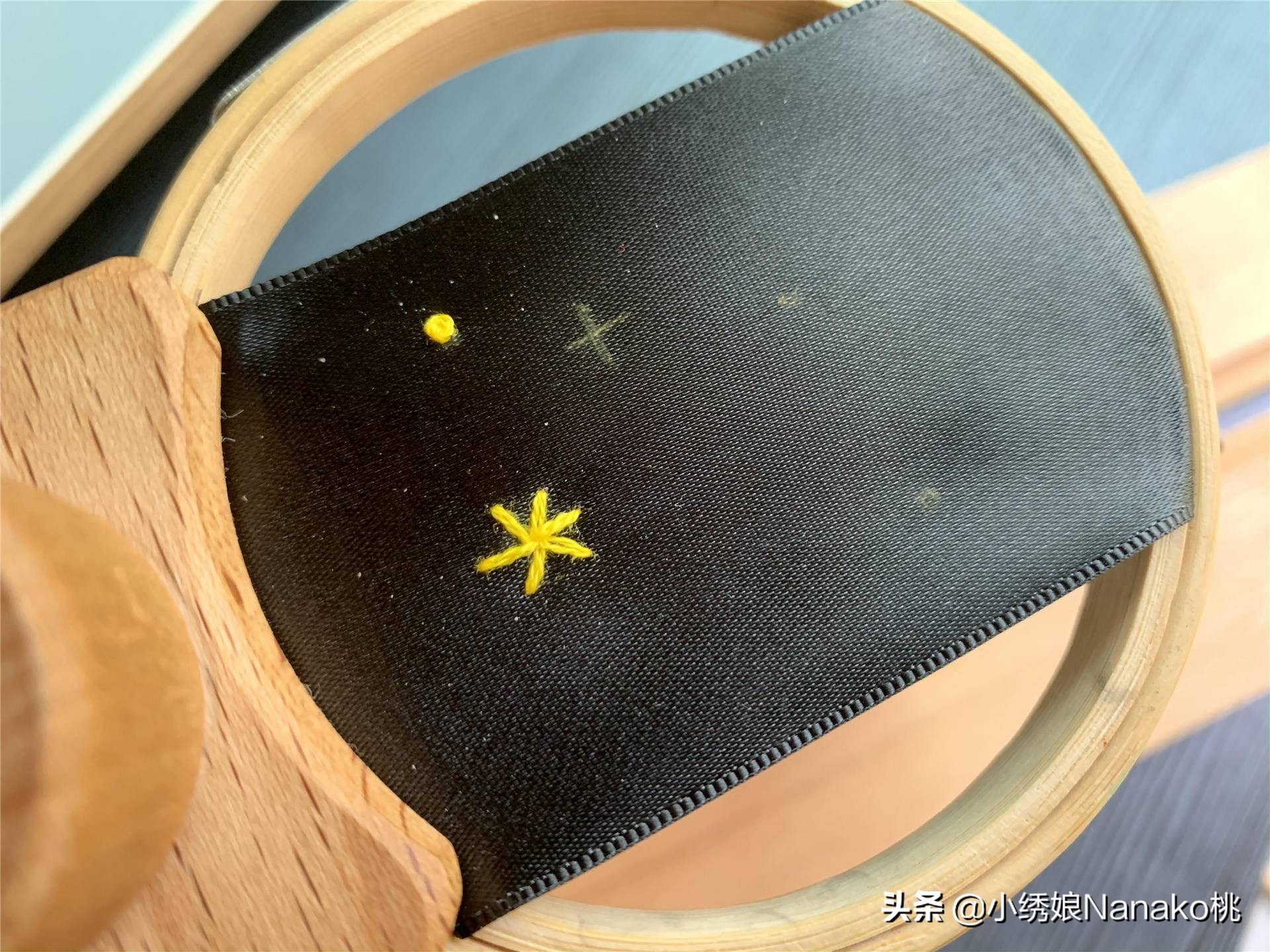 刺绣双鱼座星空教程简单,十二星座的手工发饰简单