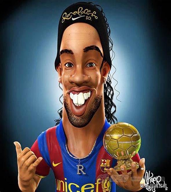 罗纳尔迪尼奥漫画图,罗纳尔迪尼奥搞笑图片