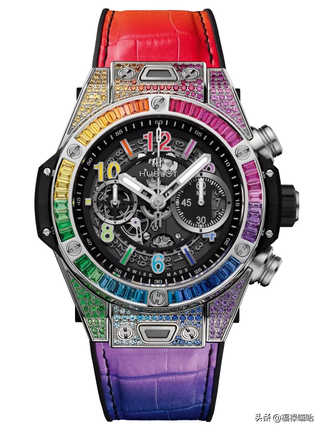 为生活添一抹虹彩，这是钟表师们的浪漫情怀