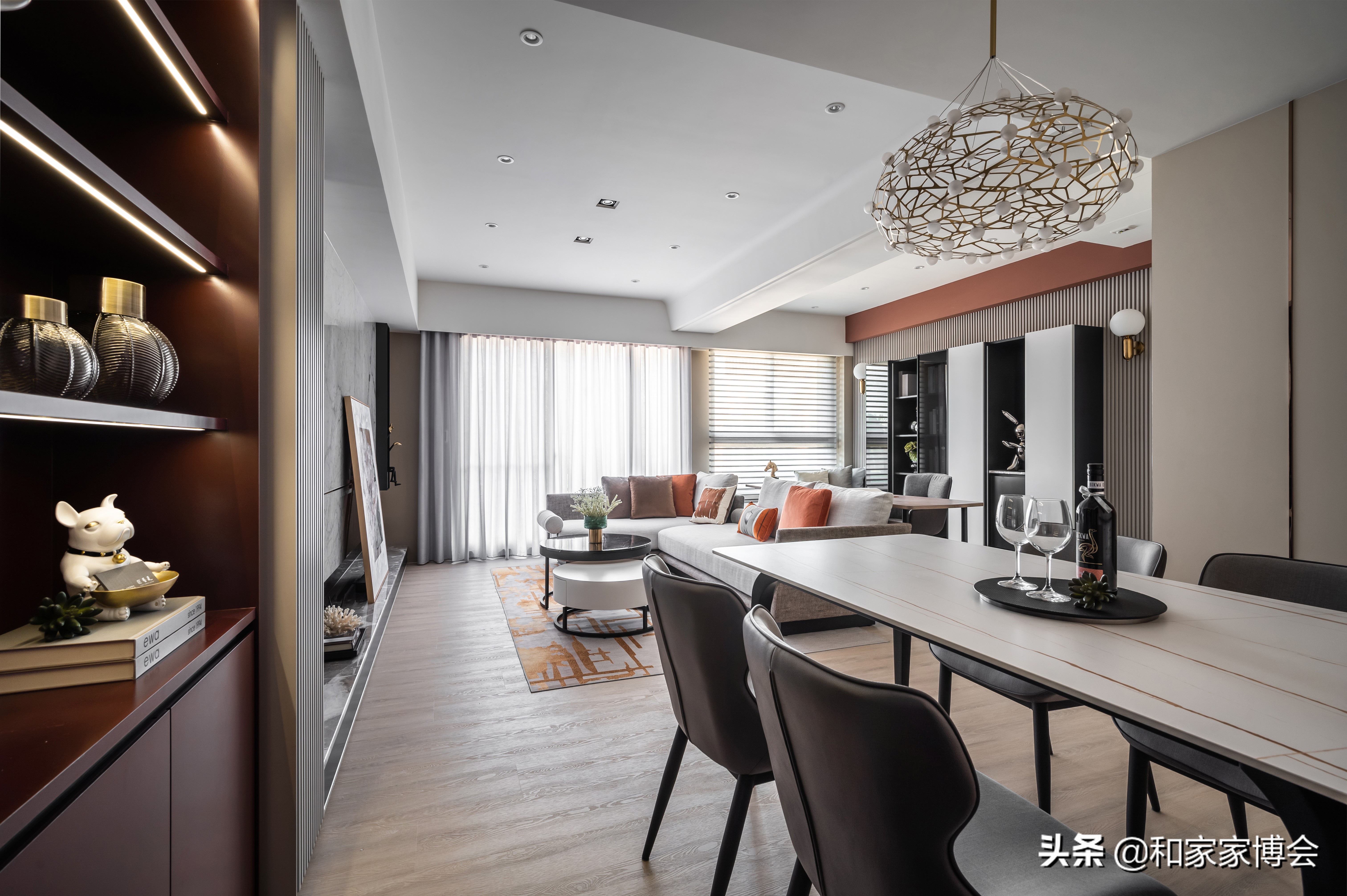 轻奢风家宅设计｜以设计细节堆叠精致生活情调