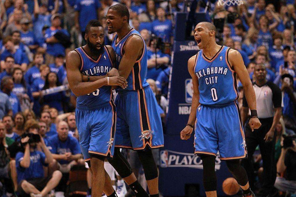 雷霆三少打球有多猛,雷霆三少赛季表现