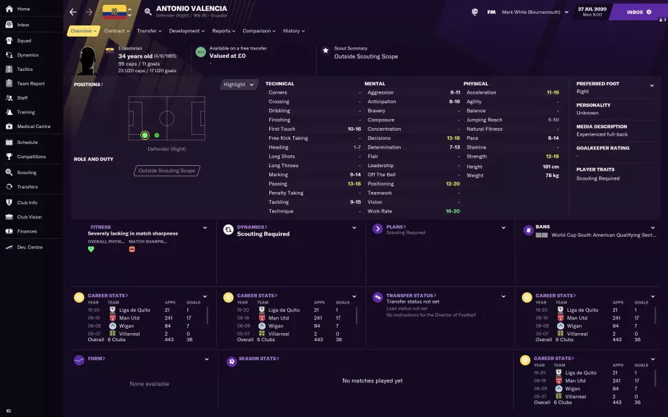 fm2021开档必签球员推荐,fm2021开档必签年轻妖人