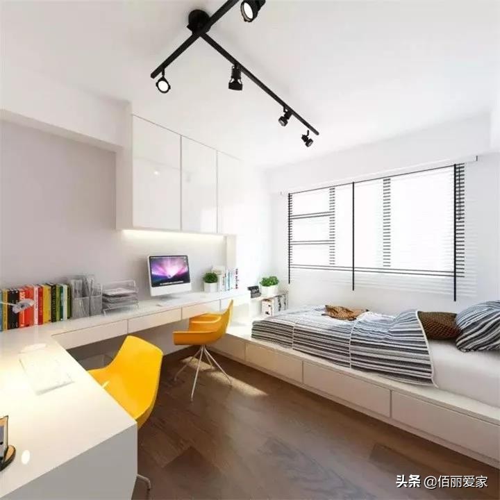 小户型次卧太小了，不如设计榻榻米+柜子，参考这9个案例很实用