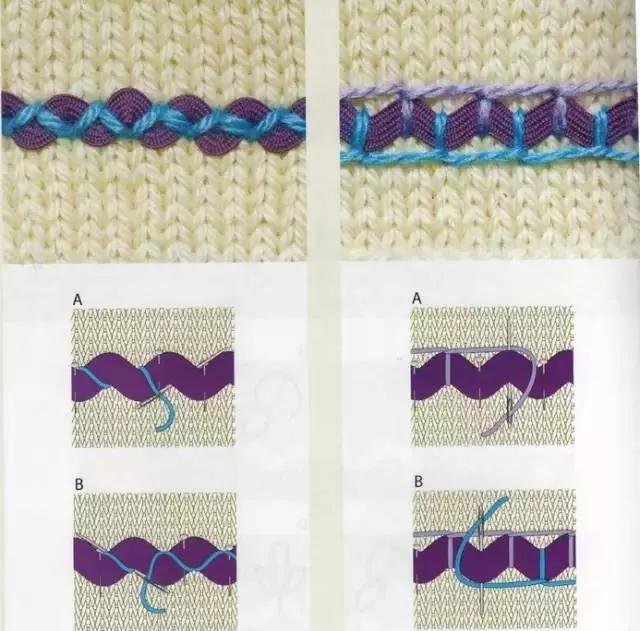 宝宝毛衣绣鱼图案,宝宝毛衣绣花朵图案