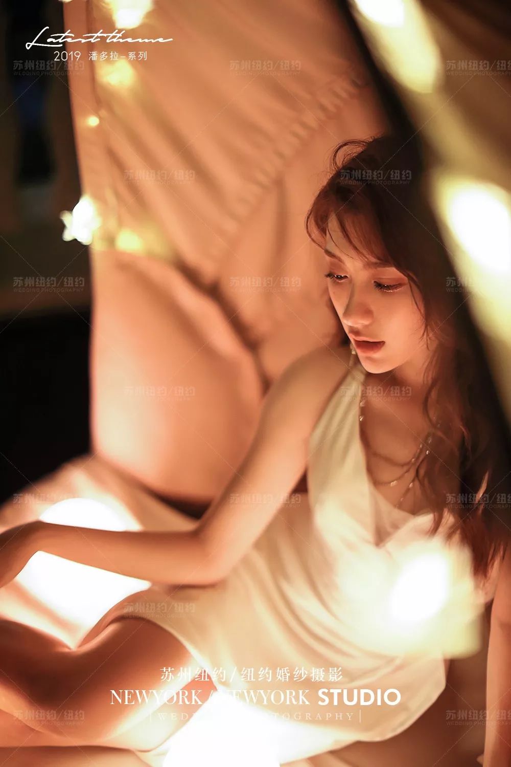 纽约曼哈顿婚纱展示,纽约夜景婚纱摄影