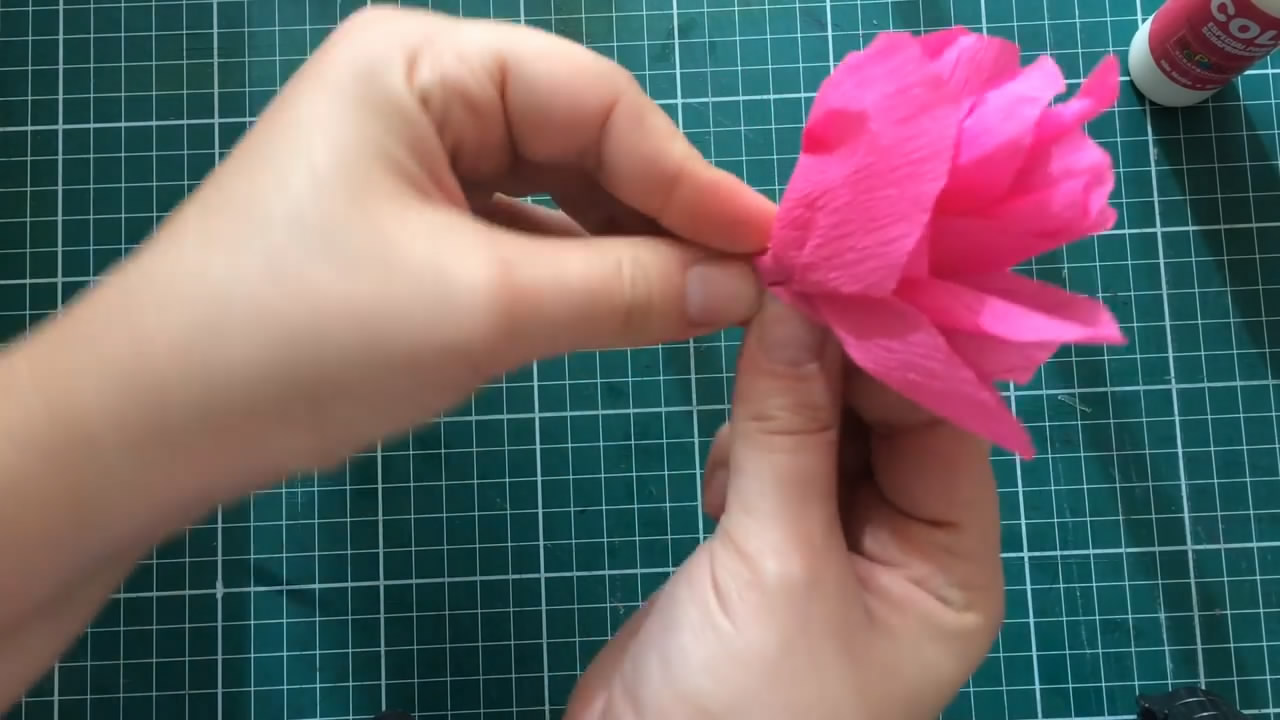 皱纸北欧风纸艺,皱纸折花教程大全简单