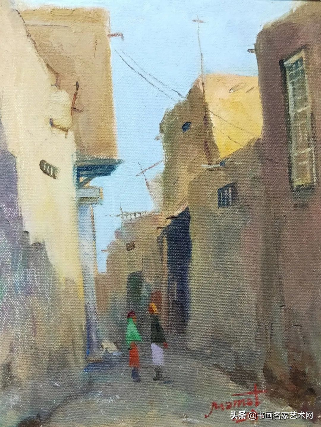 「艺术中国」——买买提江·那斯尔丁绘画作品鉴赏