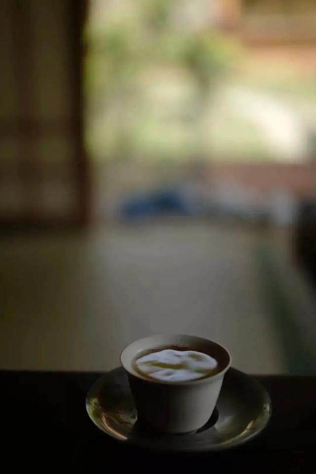 一人一茶一炷香,一茶一坐提示牌