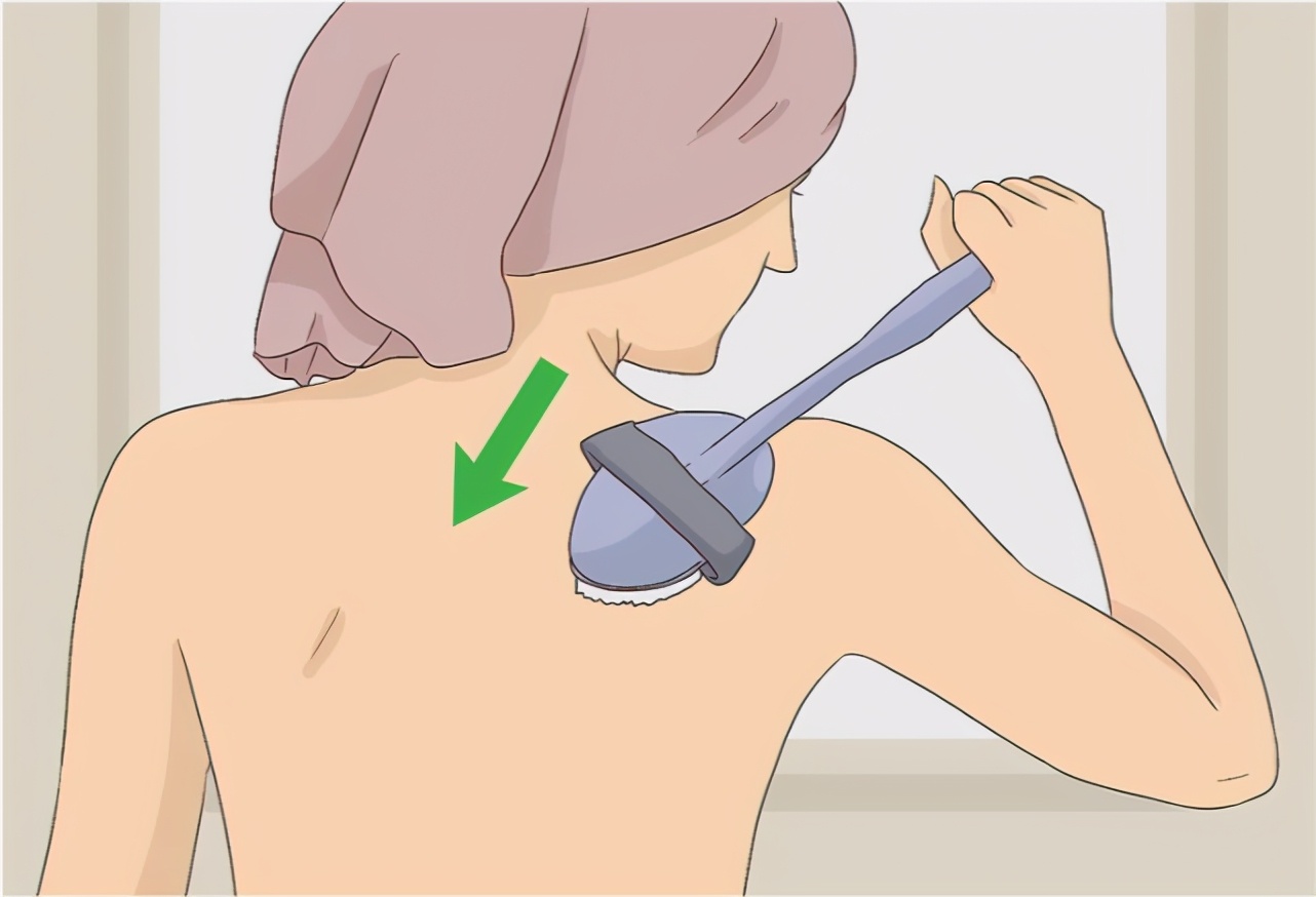 一个人怎么搓背小窍门,一个人搓背姿势