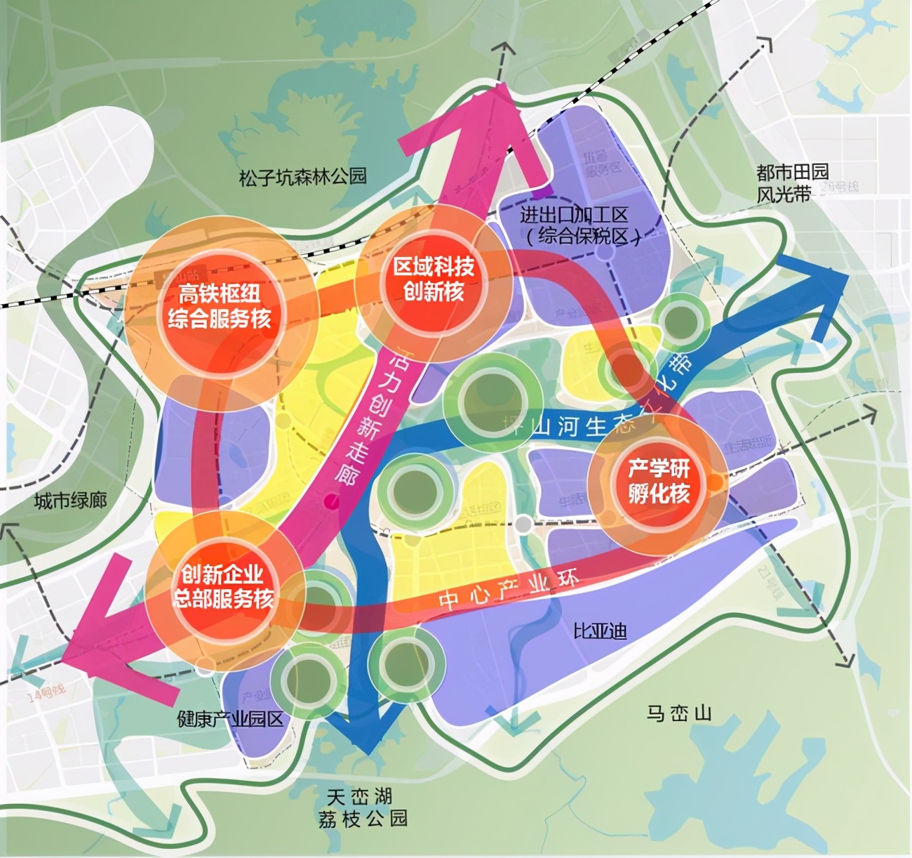 坪山中心区最好的片区,坪山区未来的发展潜力