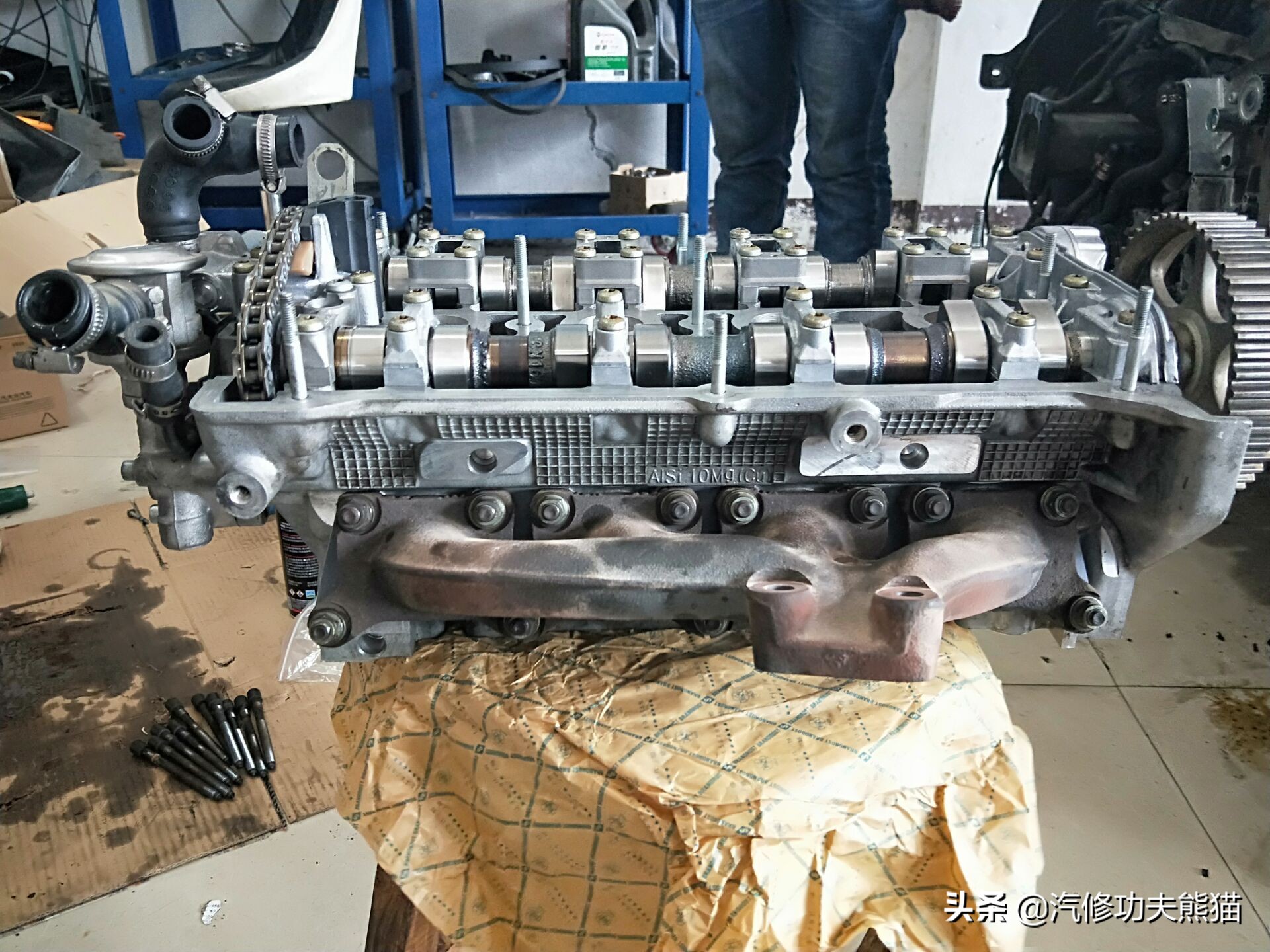 奥迪a61.8发动机大修费用,老款奥迪a6六缸发动机大修全过程