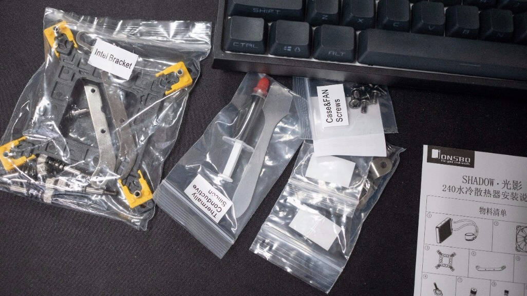 乔思伯240水冷散热器安装,乔思伯240shadow评测