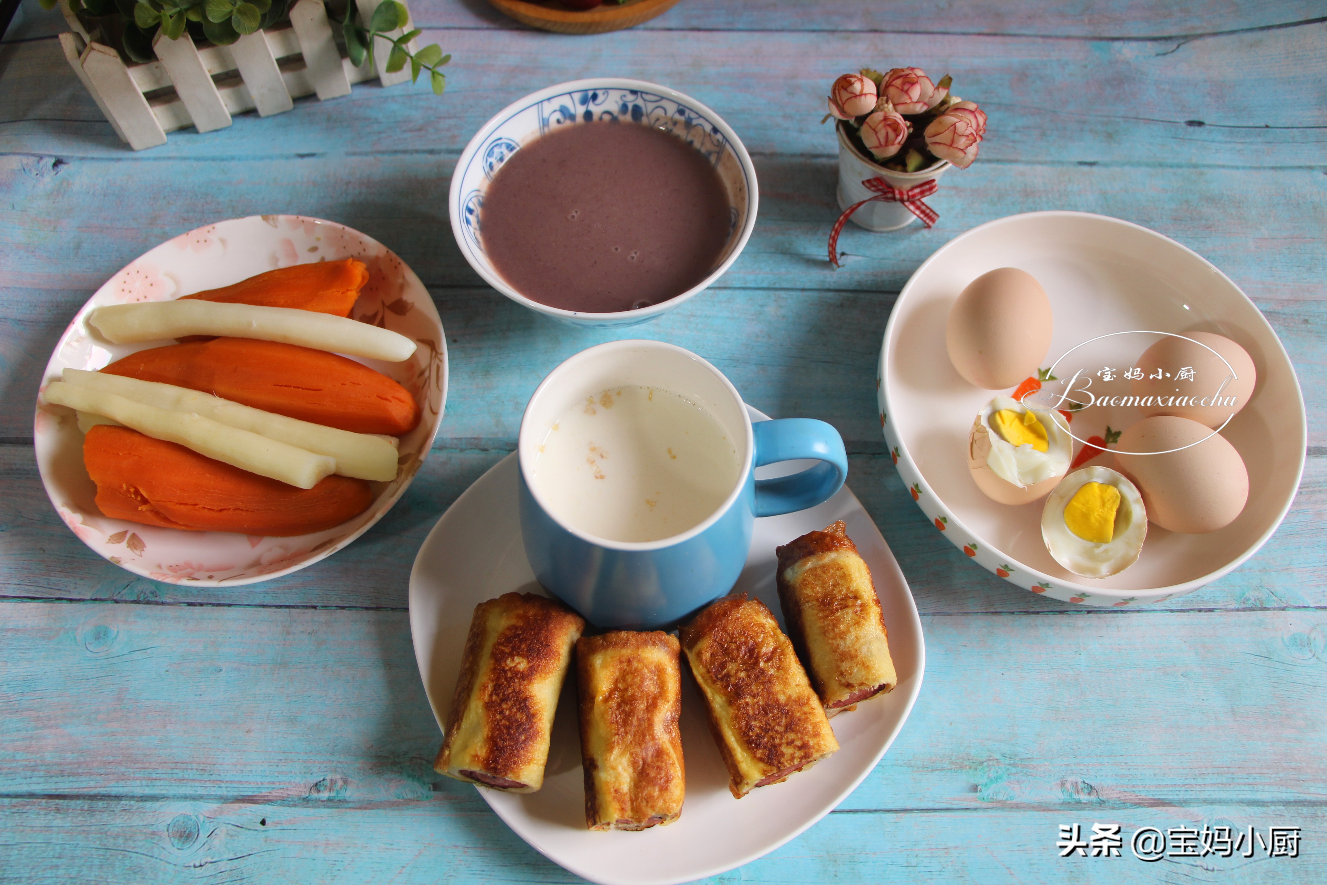 搞定一份营养早餐全家人都超爱吃,5天健康早餐食谱