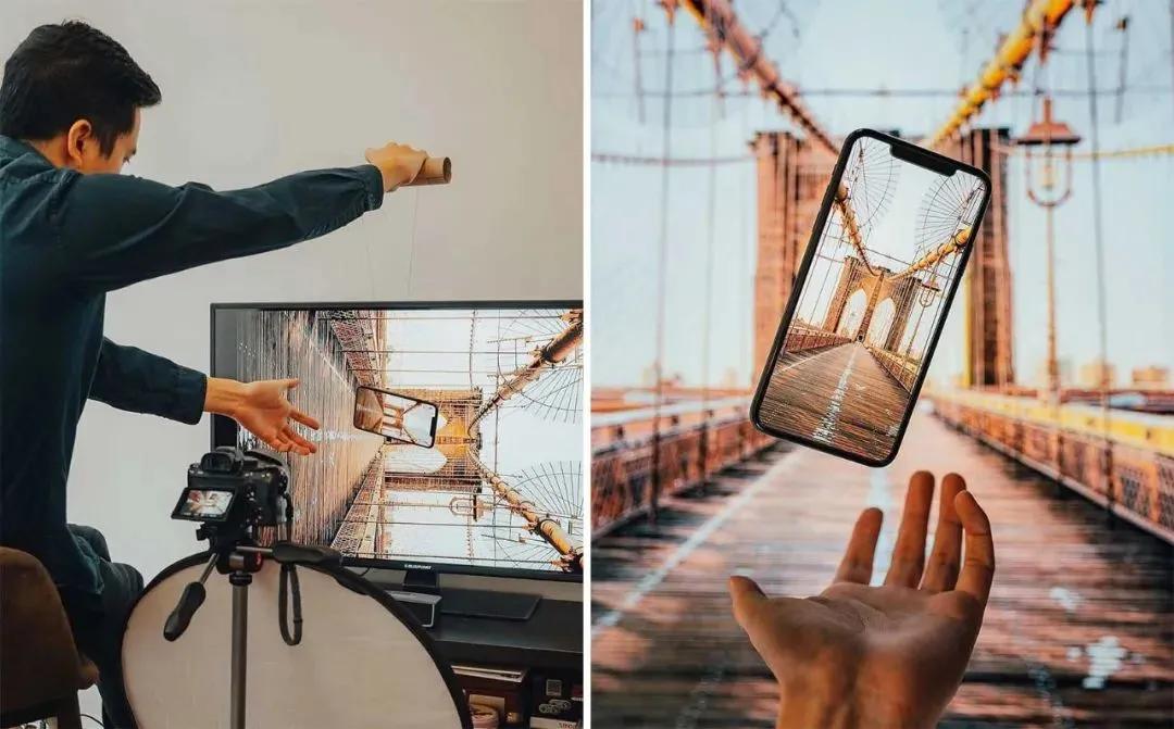 教你三招拍手机创意大片,手机拍大片创意