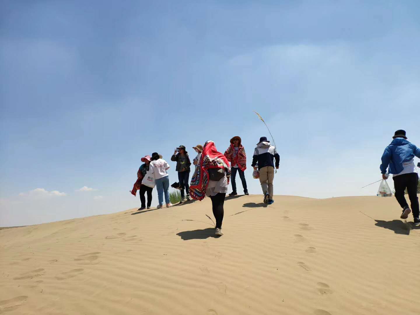 在大西北实习的那几天,下