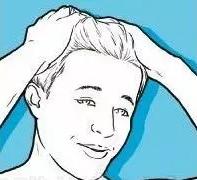 正常男士吹头发方法,男生怎样吹头发不会乱