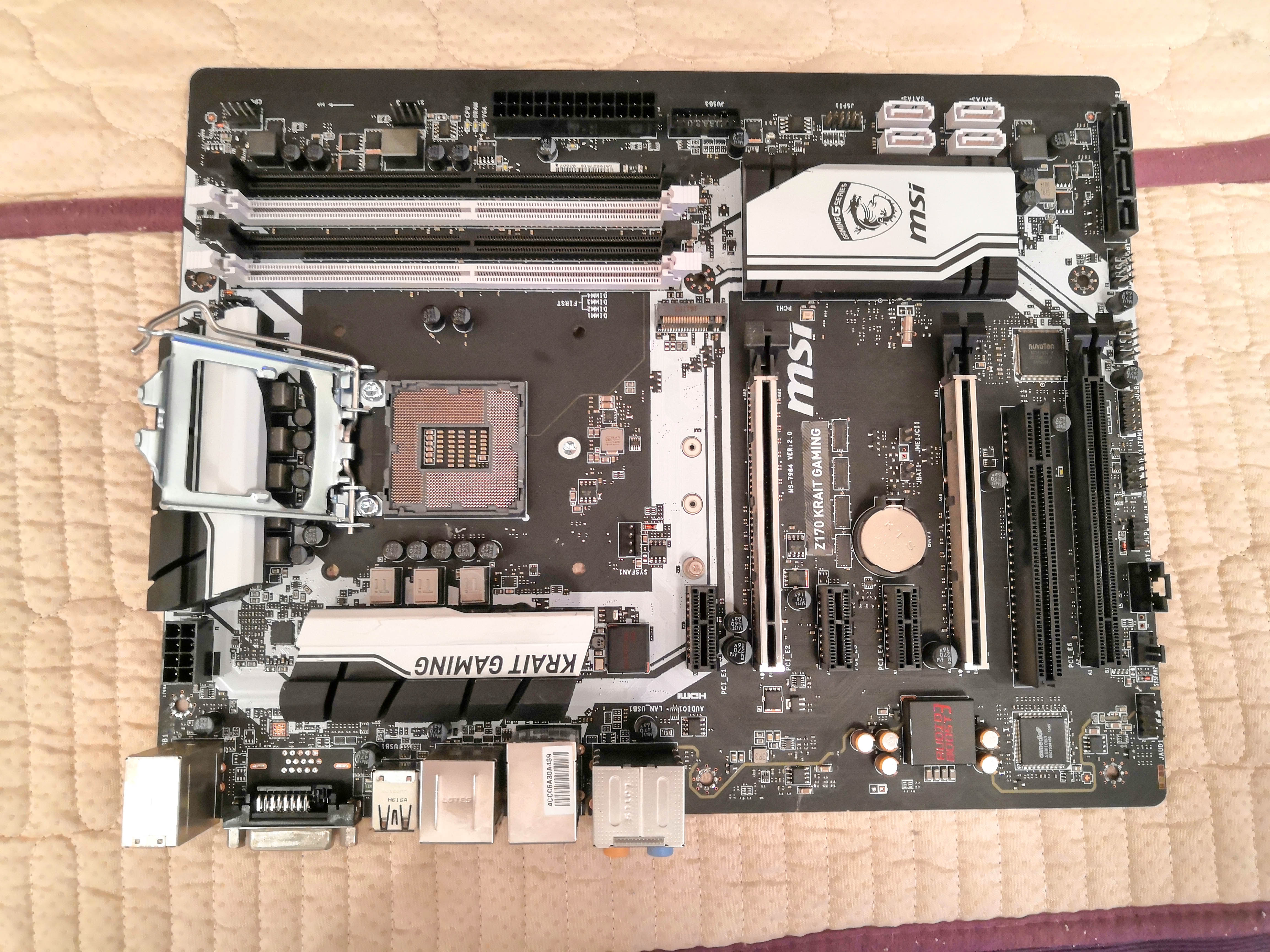 打工店里电脑坏了,闲鱼买的二手主板坏了怎么处理