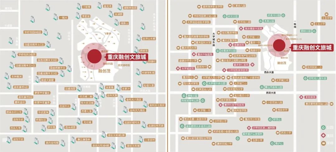 重庆融创茂必玩项目,重庆融创茂商圈