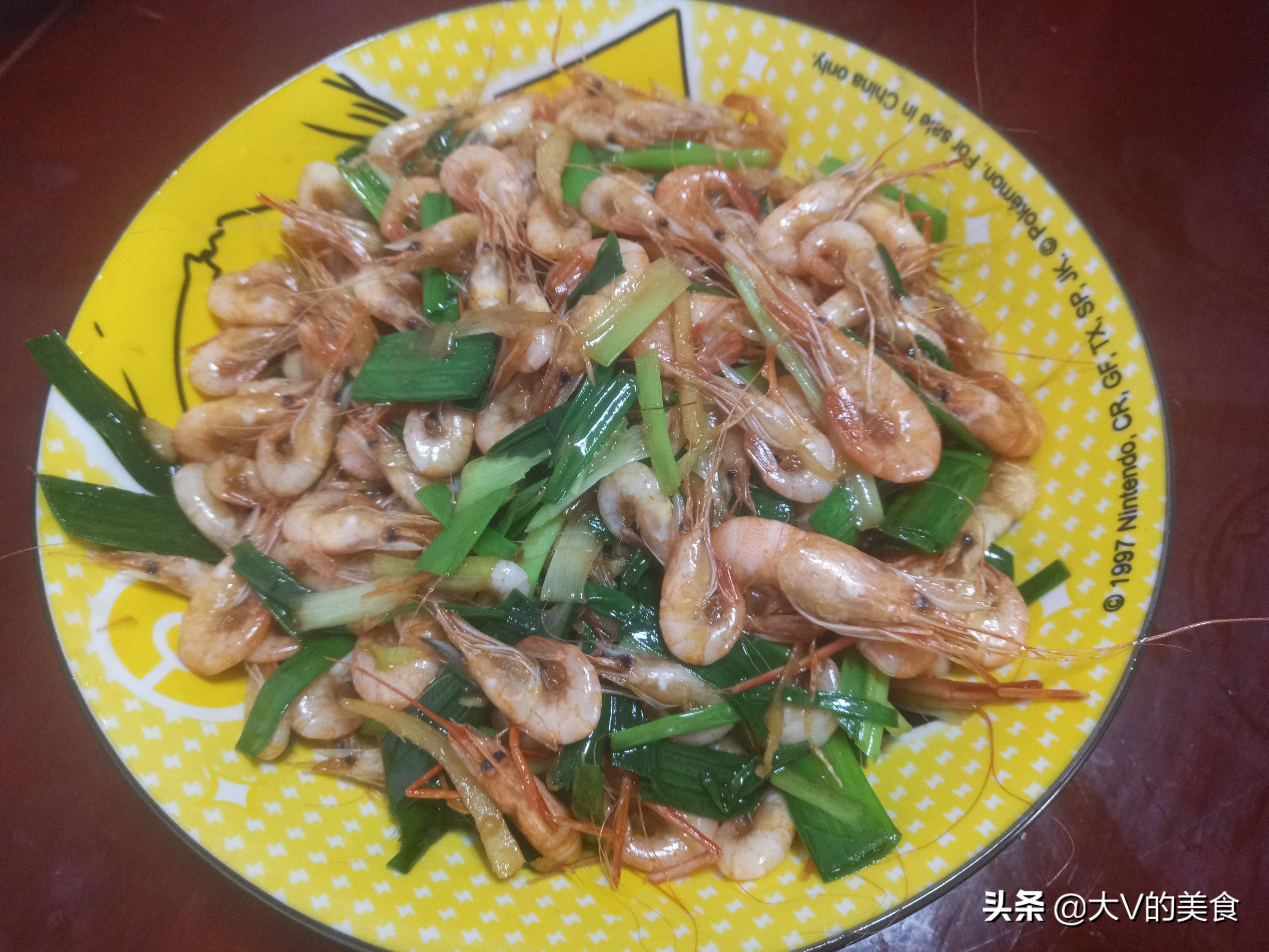 炒虾米就这样做,炒新鲜虾米的家常做法