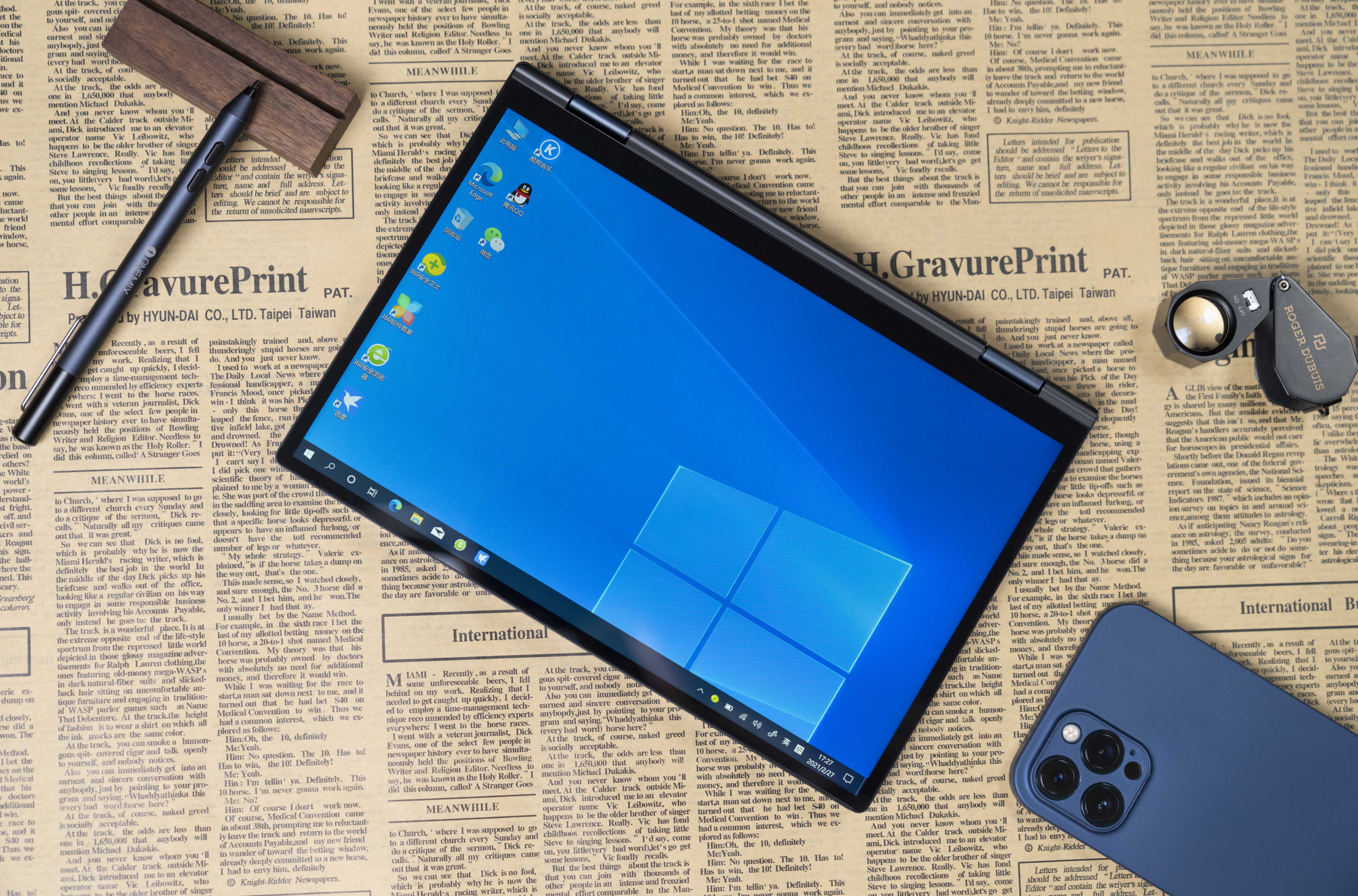 掌上电脑壹号本4代,移动办公便携笔记本推荐