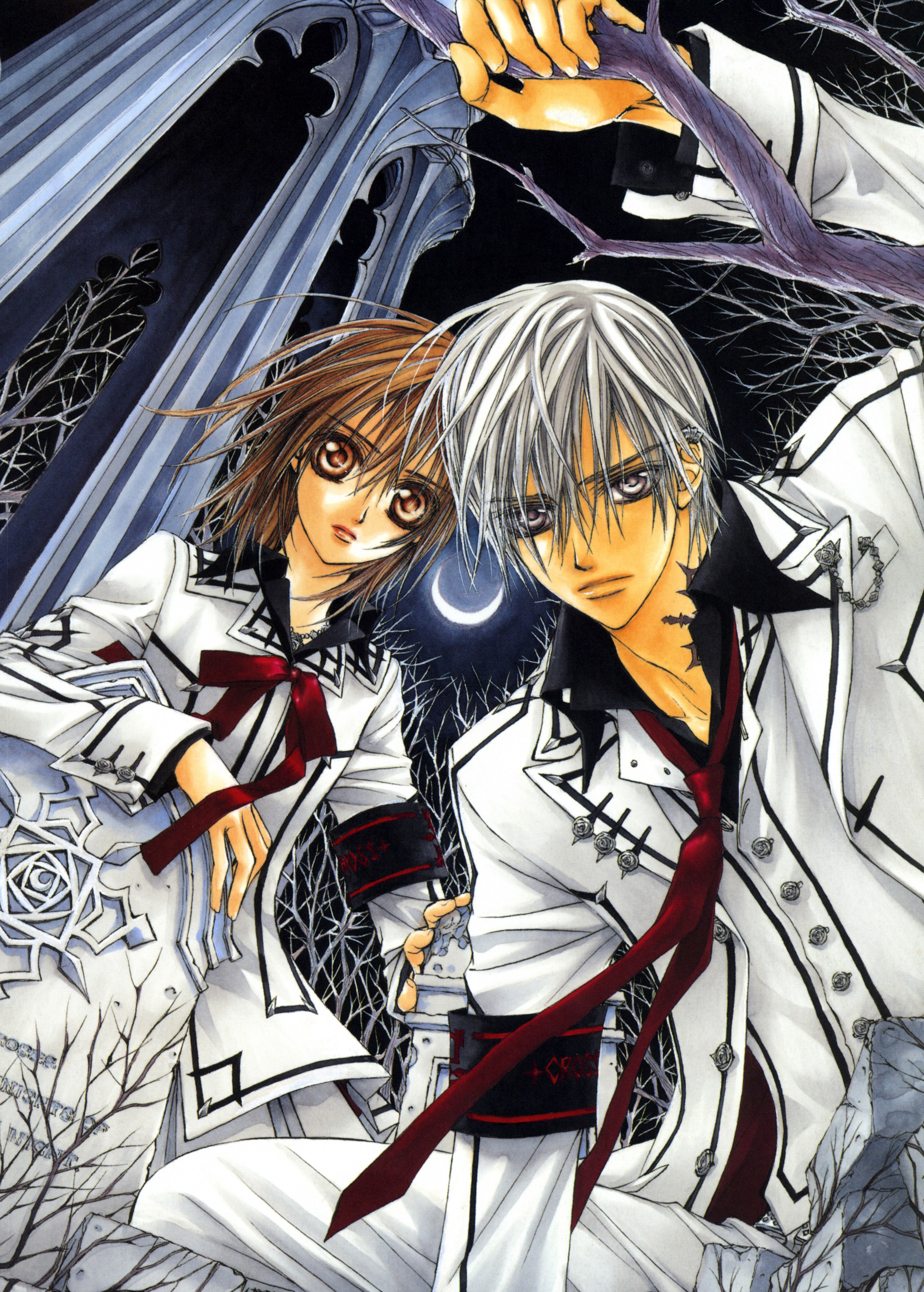 有关帅气吸血鬼的漫画图片,画风超精致的日本吸血鬼漫画