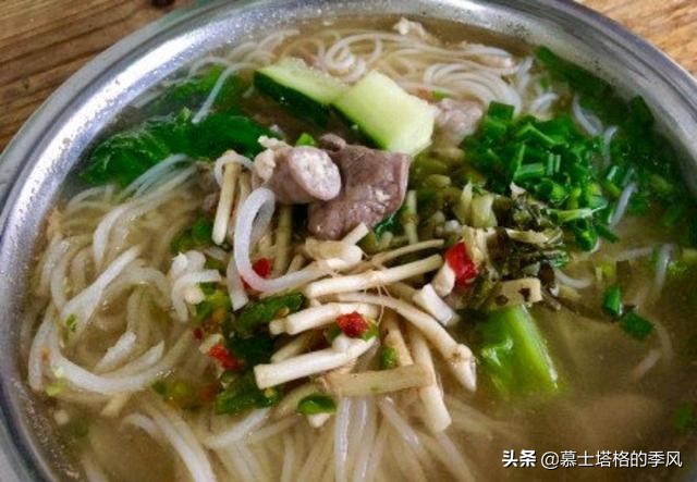 中国最好吃米粉在哪里,各地特色美食米粉