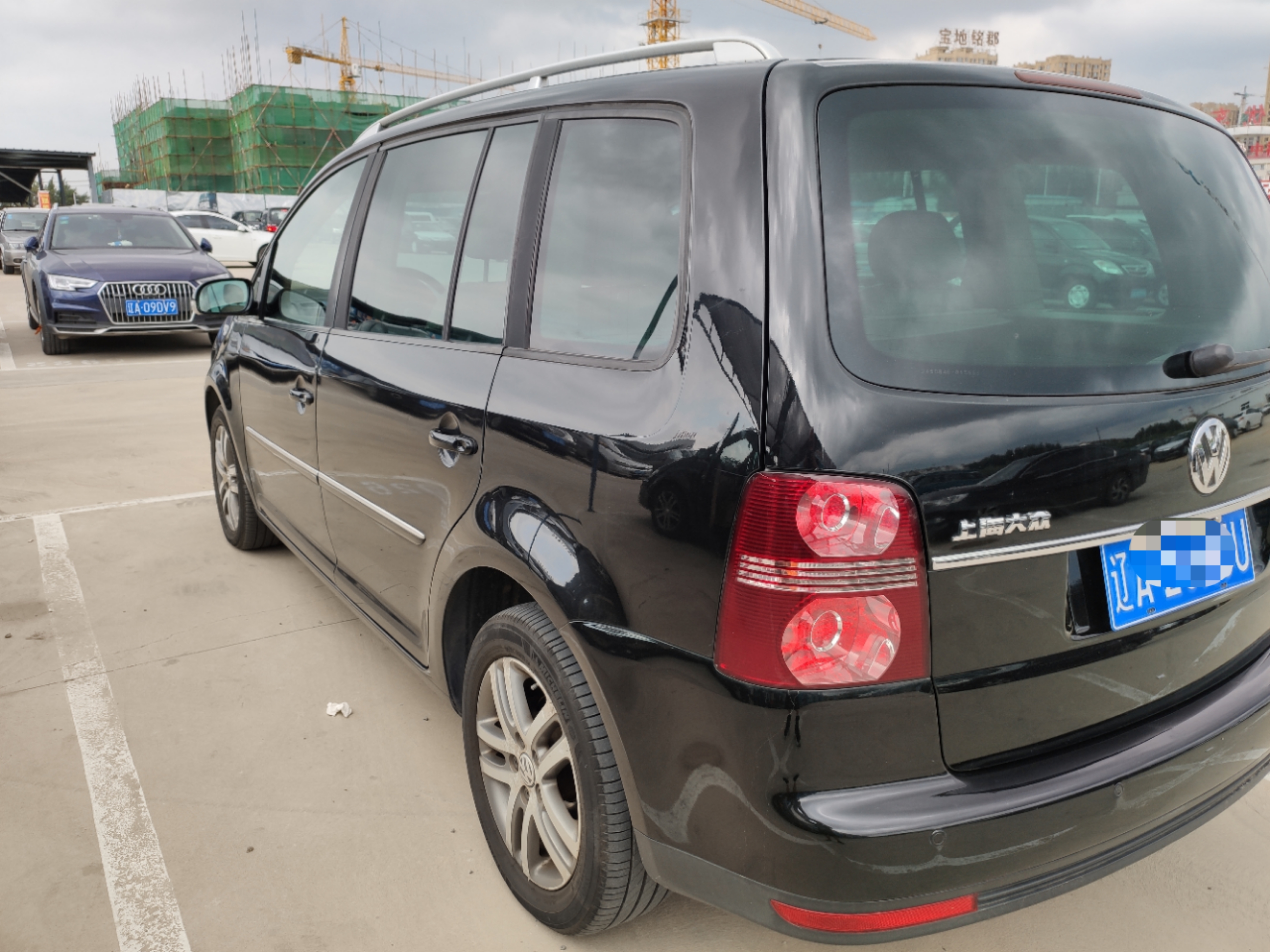 大众途安suv5座二手车,2008款大众途安mpv现在值多少钱