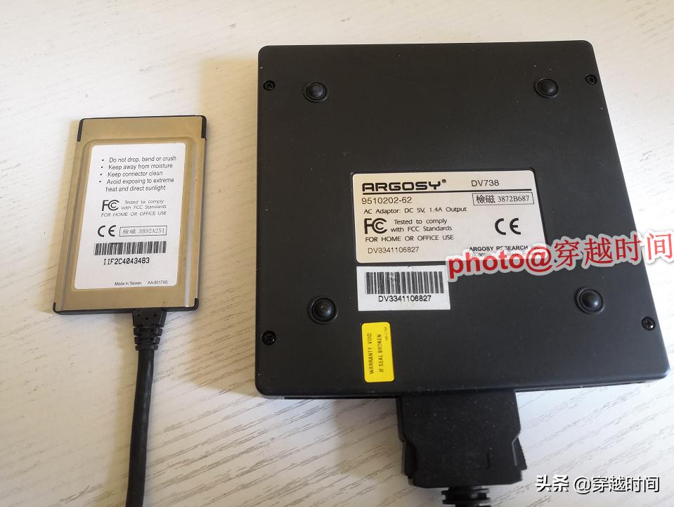 穿越时间·古董电脑硬件-PCMCIA-ARGOSYDVD光驱