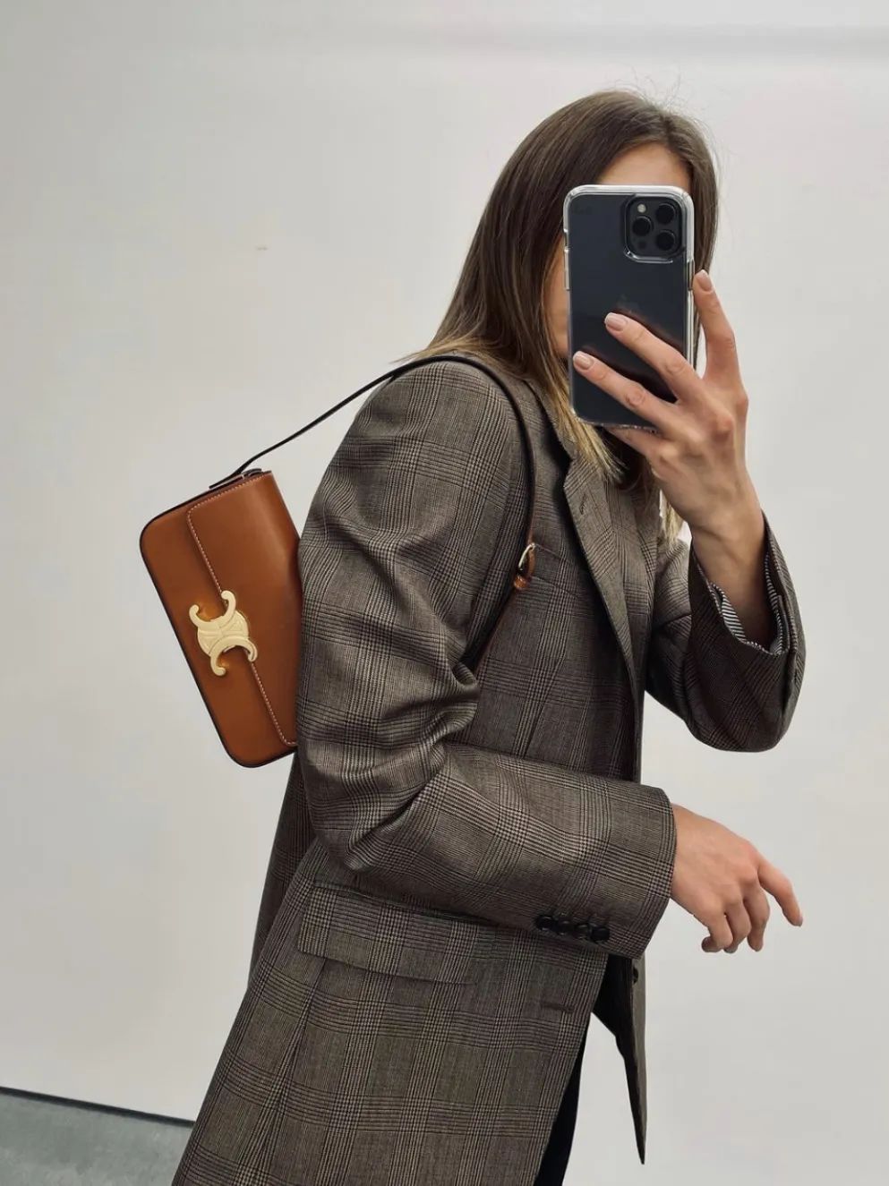 复古辣妹腋下包小众质感新月包,意大利腋下包推荐小众高级款