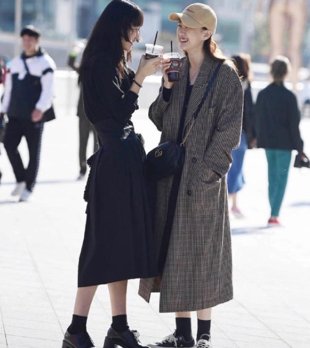 2019流行服装秋冬韩国,秋季韩国女装穿搭外套