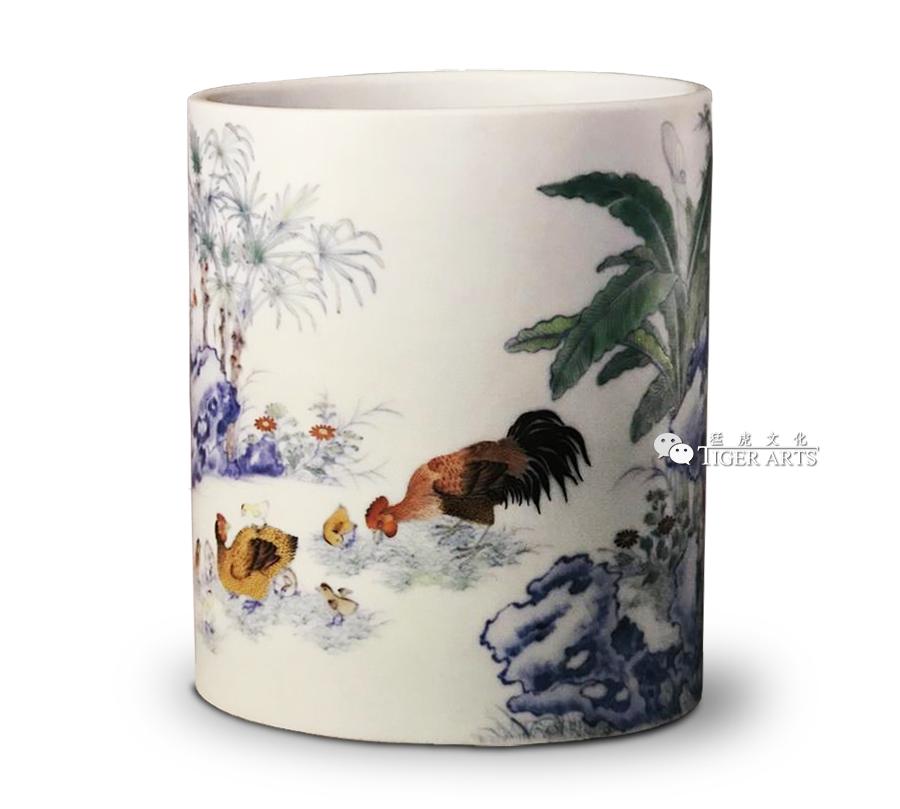 笔筒略谈｜猛虎文化