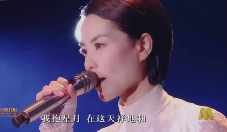 谢霆锋在台下看王菲和刘德华,谢霆锋看王菲表演