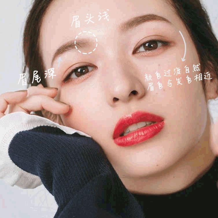 野生眉流行吗,野生眉和小欧眉的对比图