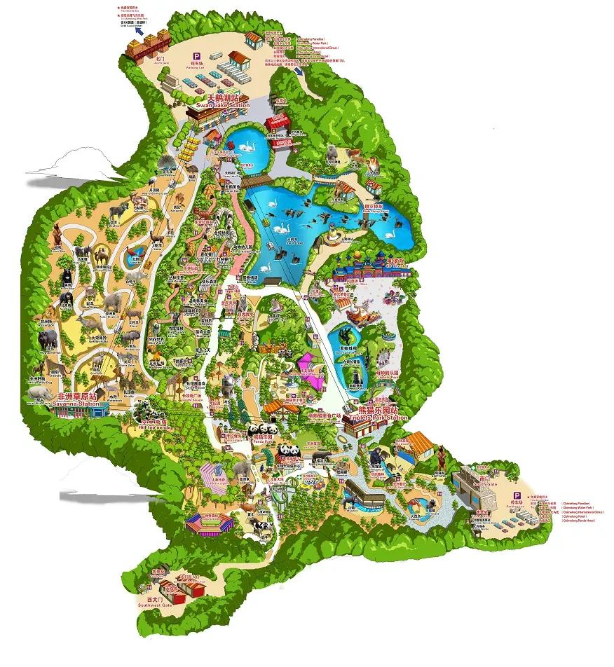 长隆野生动物世界攻略,长隆野生动物世界小火车排队