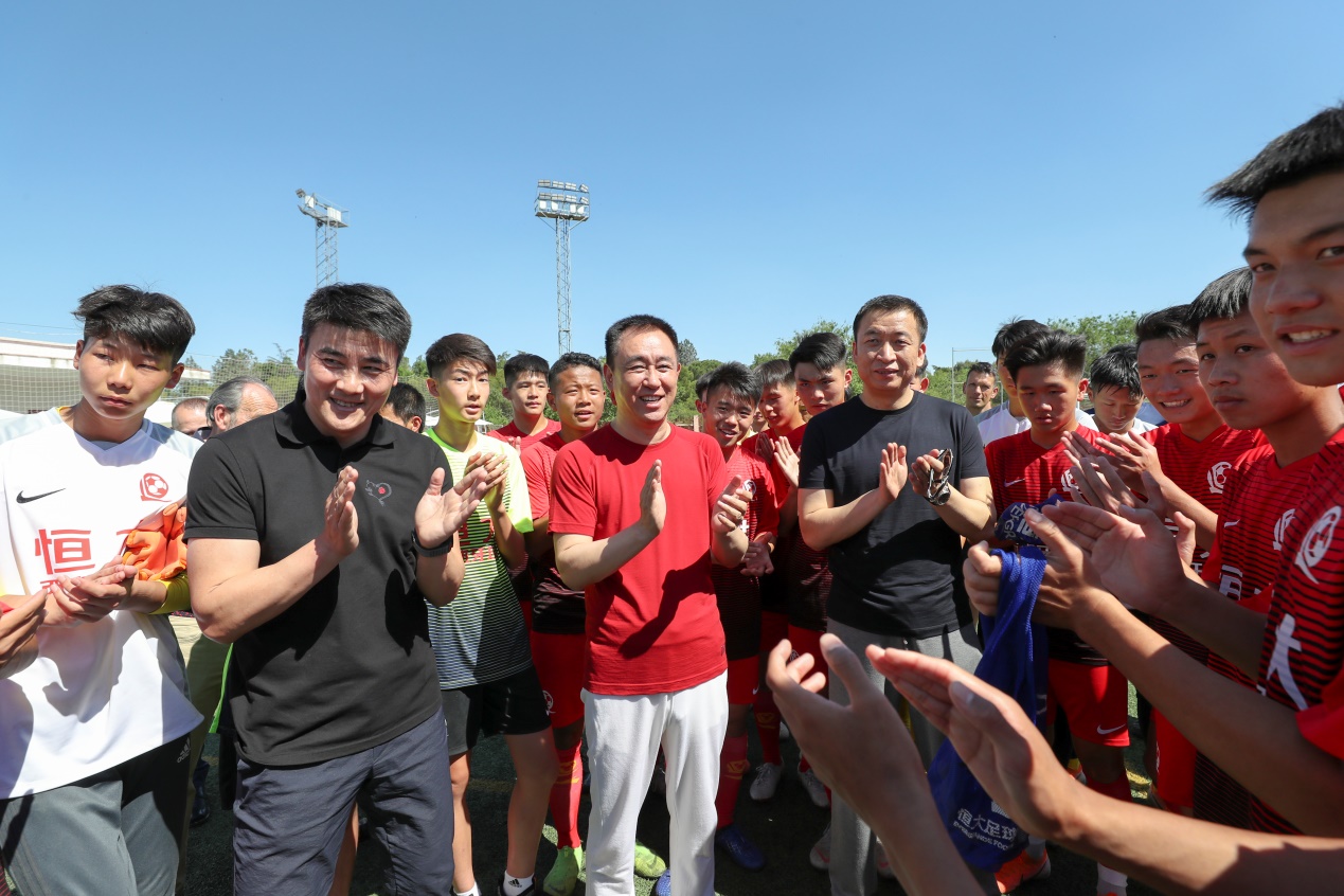 许家印报效国家的讲话,许家印马德里恒大