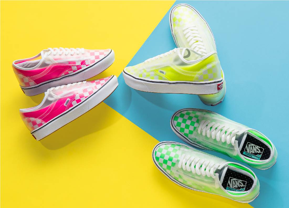 vans棋盘格解构风,vans大鞋子