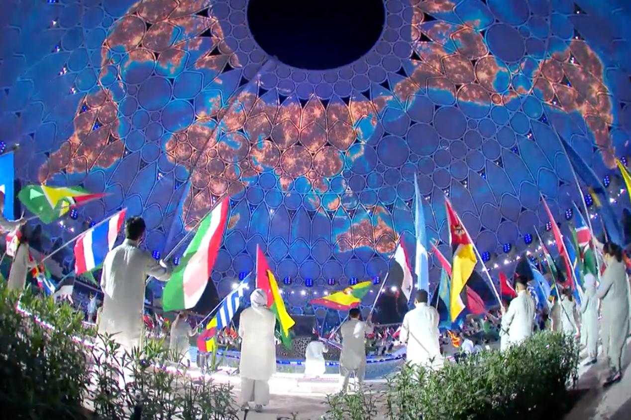 迪拜世博会华夏之光,迪拜世博会华夏之光现场灯光