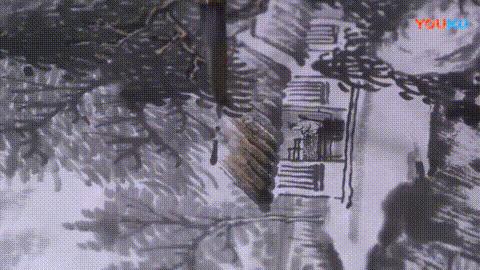 山水画教程视频讲解,工笔山水画上色步骤视频